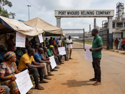 Port Harcourt Refinery Workers Threaten Shutdown Over Unpaid Wages and Salary Dispute The Africans Time